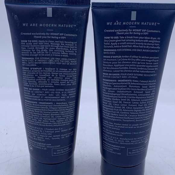 Monat Air Dry Cream & Purifying Charcoal Gelee Masque (Only For You) 4 fl oz - Picture 4 of 4